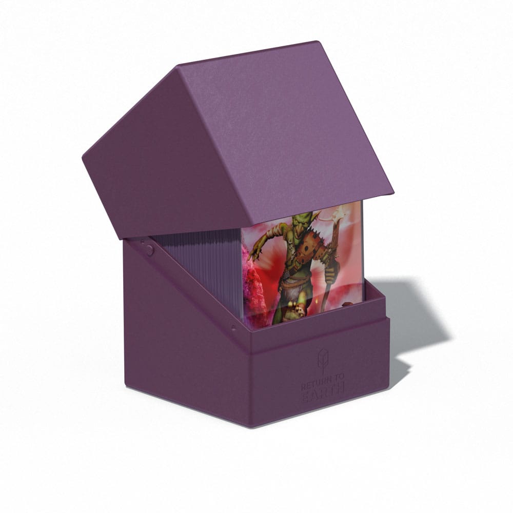 Ultimate Guard Return To Earth Boulder Deck Case 100+ Standardgröße Violett Image 2