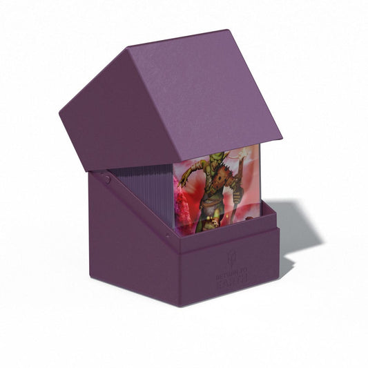 Ultimate Guard Return To Earth Boulder Deck Case 100+ Standardgröße Violett Image 2