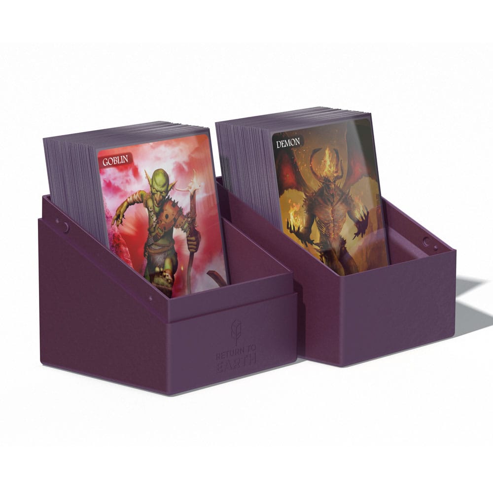 Ultimate Guard Return To Earth Boulder Deck Case 100+ Standardgröße Violett Image 8