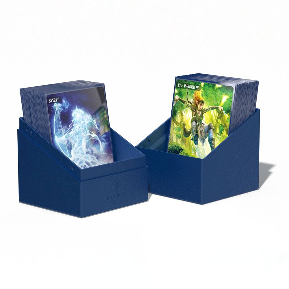 Ultimate Guard Return To Earth Boulder Deck Case 100+ Standardgröße Blau Image 7