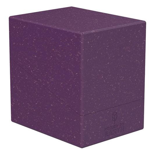 Ultimate Guard Return To Earth Boulder Deck Case 133+ Standardgröße Violett Image 1