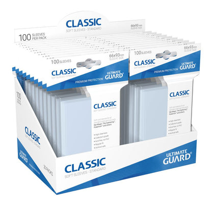 Ultimate Guard Classic Soft Sleeves Standardgröße Transparent (100) Image 4