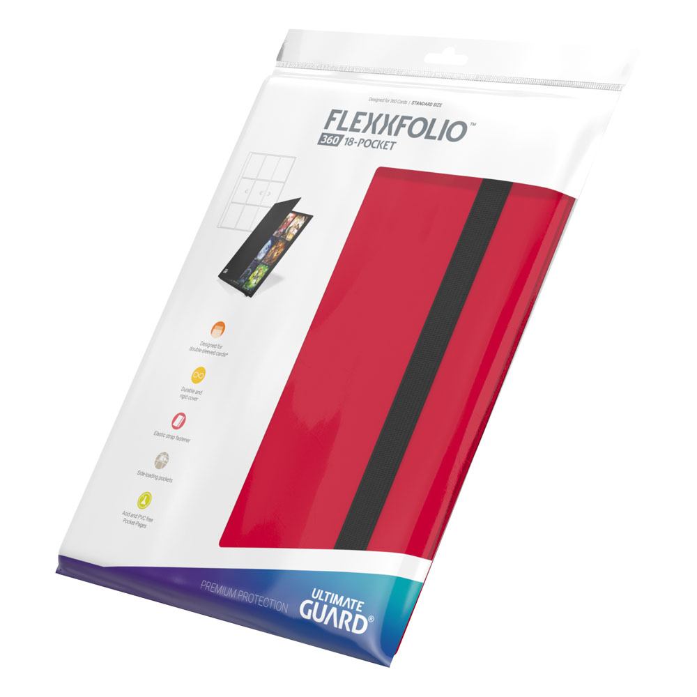 Ultimate Guard Flexxfolio 360 18-Pocket - Red Image 8