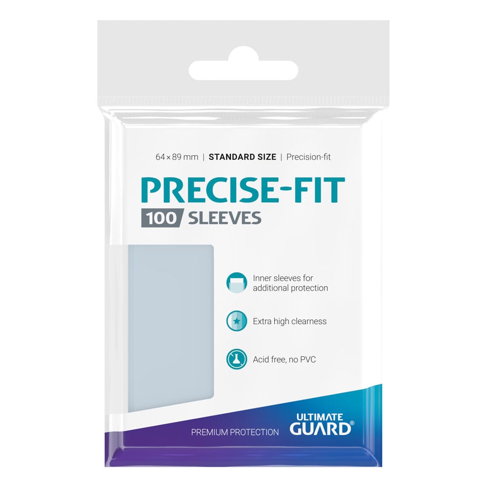 Ultimate Guard Precise-Fit Sleeves Standardgröße Transparent (100) Image 3