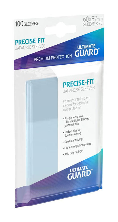 Ultimate Guard Precise-Fit Sleeves Japanese Size (100) Image 2