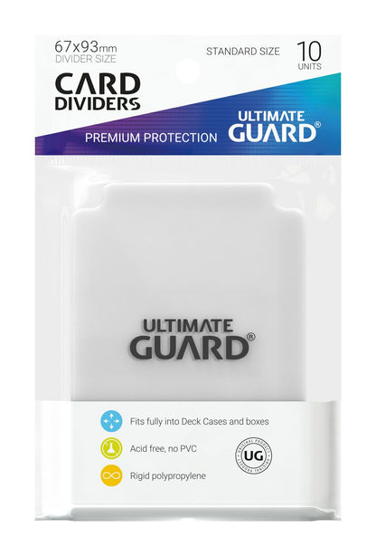 Ultimate Guard Card Dividers Standard Size (10) - Transparent Image 2