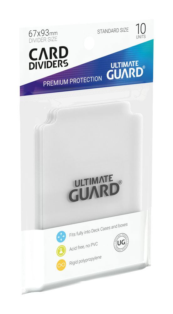 Ultimate Guard Card Dividers Standard Size (10) - Transparent Image 3