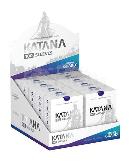 Ultimate Guard Katana Sleeves Standard Size (100) - Blue Image 5