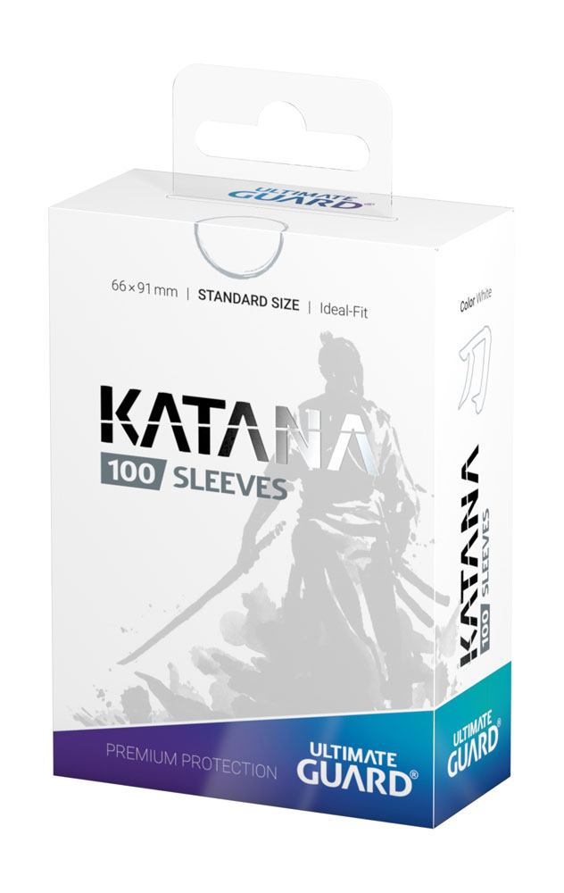 Ultimate Guard Katana Sleeves Standard Size (100) - White Image 4