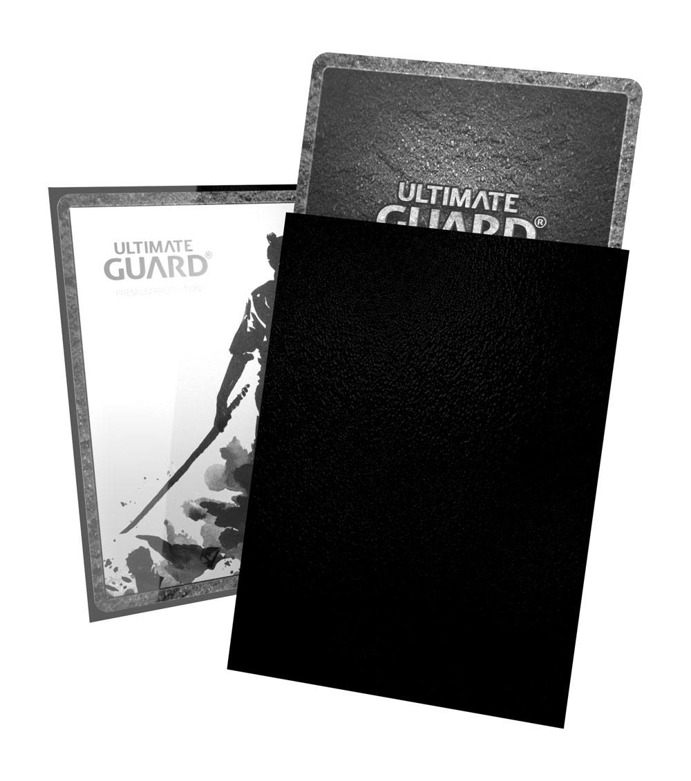 Ultimate Guard Katana Sleeves Standard Size (100) - Black Image 3