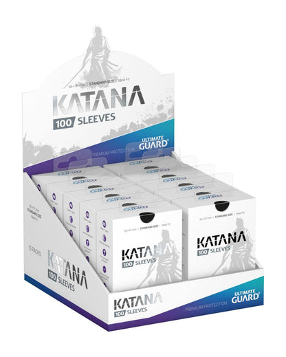 Ultimate Guard Katana Sleeves Standard Size (100) - Black Image 5