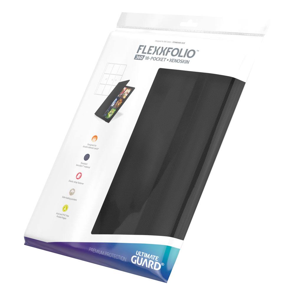 Ultimate Guard Flexxfolio 360 18-Pocket Xenoskin - Black Image 8