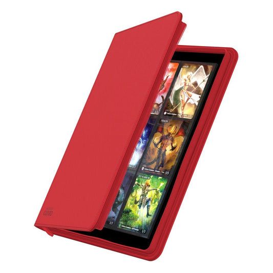 Ultimate Guard Zipfolio 360 18-Pocket Xenoskin - Red Image 2
