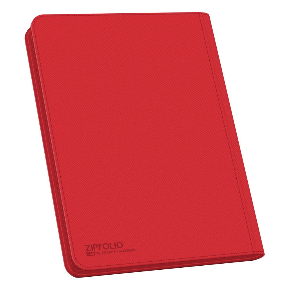 Ultimate Guard Zipfolio 360 18-Pocket Xenoskin - Red Image 4