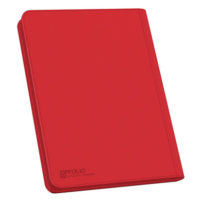 Ultimate Guard Zipfolio 360 18-Pocket Xenoskin - Red Image 4