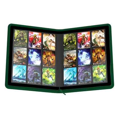 Ultimate Guard Zipfolio 360 18-Pocket Xenoskin - Green Image 7