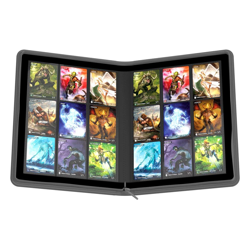 Ultimate Guard Zipfolio 360 18-Pocket Xenoskin - Grey Image 7