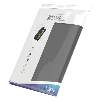 Ultimate Guard Zipfolio 360 18-Pocket Xenoskin - Grey Image 8