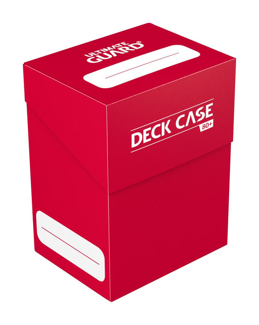 Ultimate Guard Deck Case 80+ Standardgröße Rot Image 1