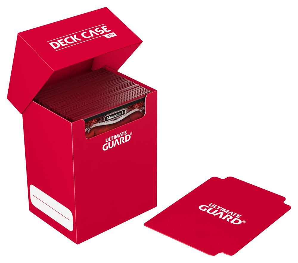 Ultimate Guard Deck Case 80+ - Red Image 4