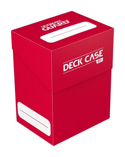 Ultimate Guard Deck Case 80+ - Red Image 1