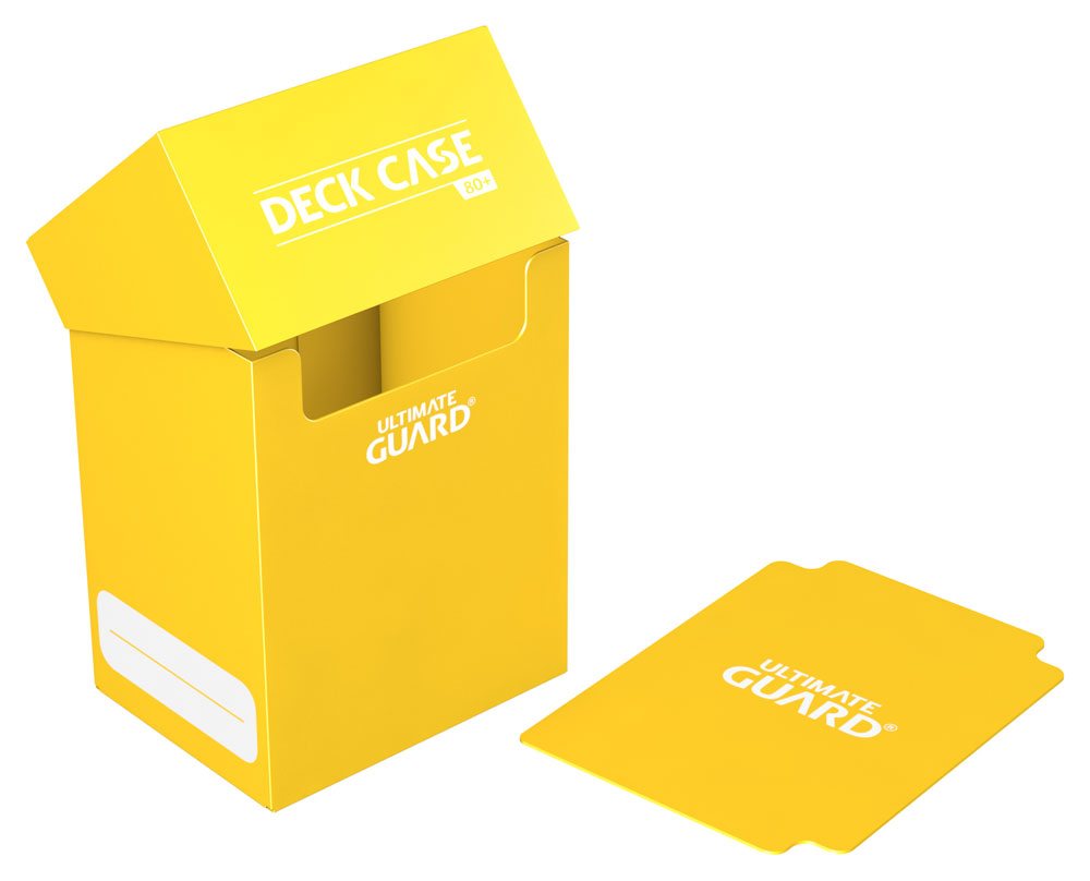 Ultimate Guard Deck Case 80+ Standardgröße Gelb Image 3
