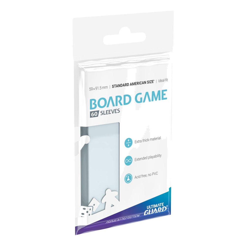 Ultimate Guard Board Game Sleeves (60) - Standard American Image 2