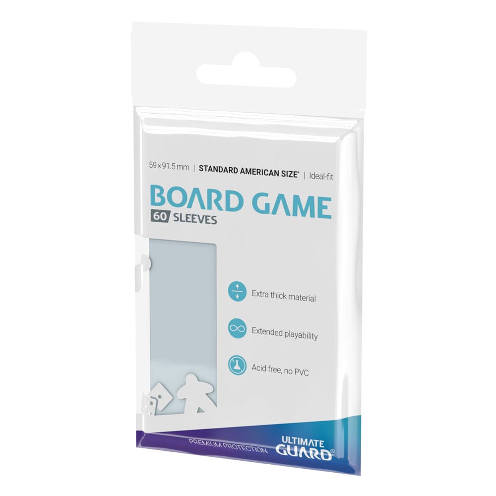 Ultimate Guard Premium Soft Sleeves für Brettspielkarten Standard American (60) Image 3