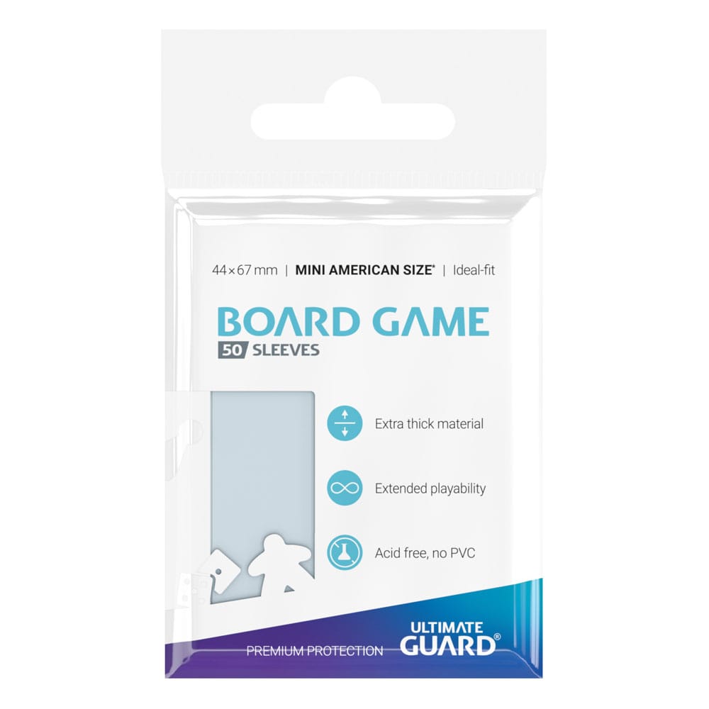 Ultimate Guard Premium Soft Sleeves für Brettspielkarten Mini American (50) Image 3