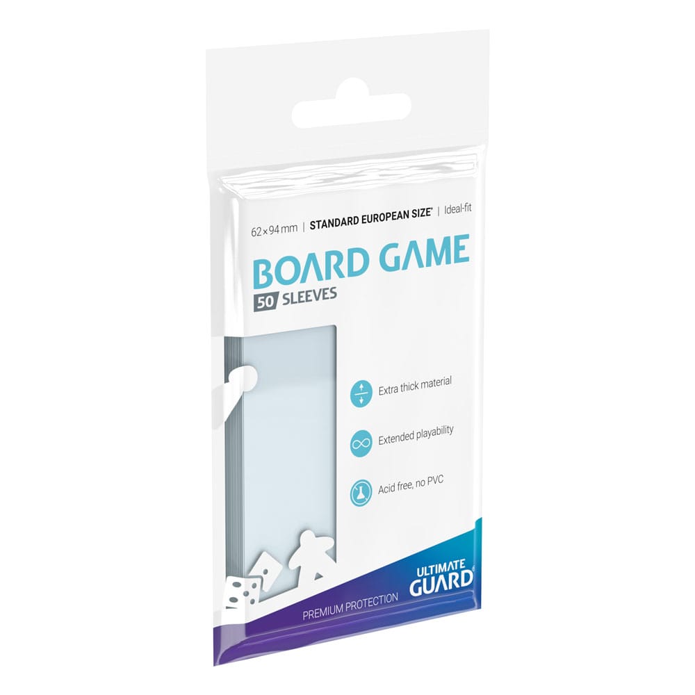Ultimate Guard Board Game Sleeves (50) - Standard European Image 1