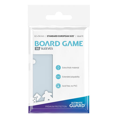 Ultimate Guard Premium Soft Sleeves für Brettspielkarten Standard European (50) Image 3