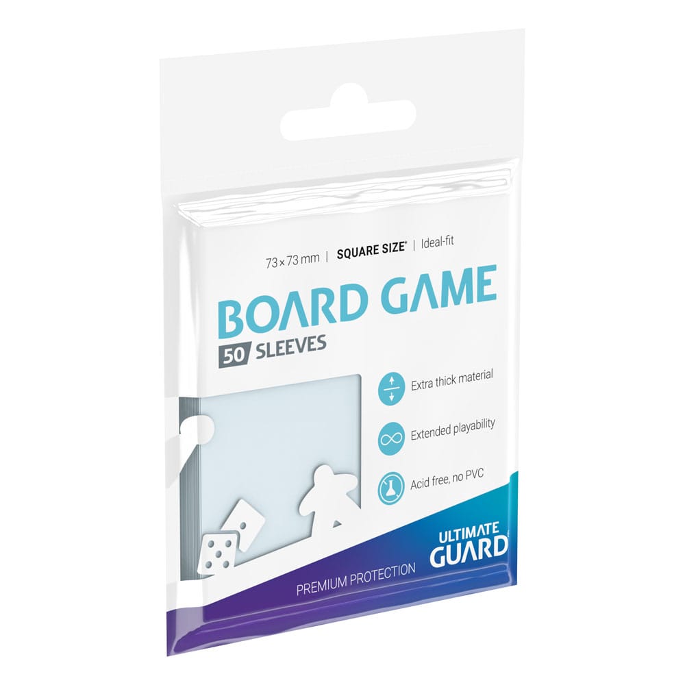Ultimate Guard Board Game Sleeves (50) - Square Image 1