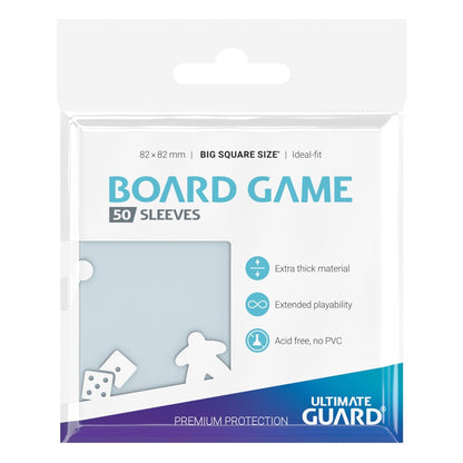 Ultimate Guard Premium Soft Sleeves für Brettspielkarten Quadratisch Groß (50) Image 3