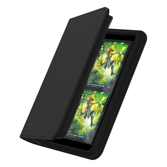 Ultimate Guard Zipfolio 160 8-Pocket Xenoskin - Black Image 2