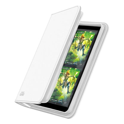 Ultimate Guard Zipfolio 160 8-Pocket Xenoskin - White Image 2