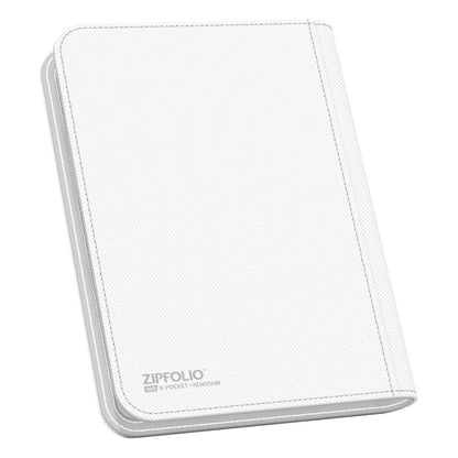 Ultimate Guard Zipfolio 160 8-Pocket Xenoskin - White Image 4