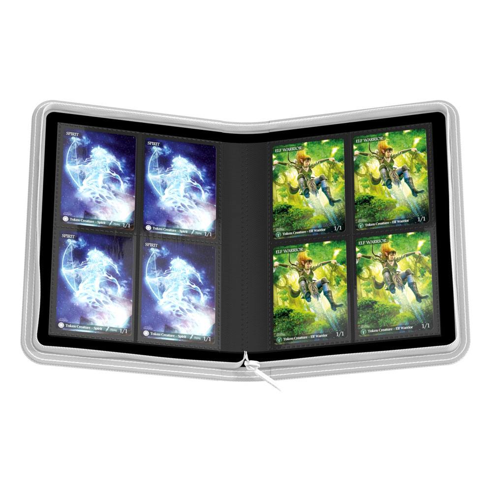 Ultimate Guard Zipfolio 160 8-Pocket Xenoskin - White Image 7