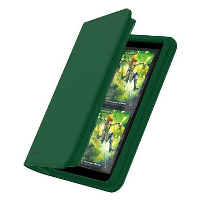 Ultimate Guard Zipfolio 160 8-Pocket Xenoskin - Green Image 2