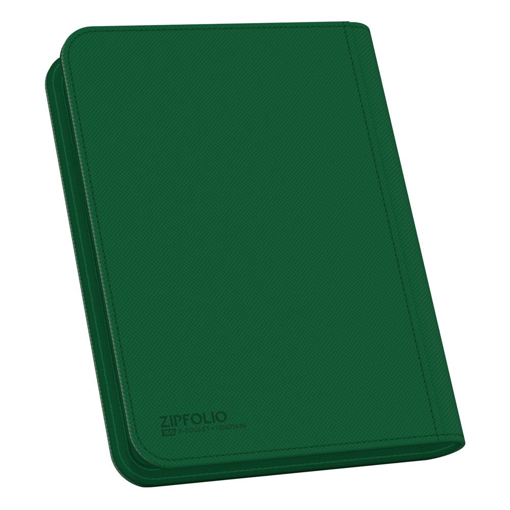 Ultimate Guard Zipfolio 160 8-Pocket Xenoskin - Green Image 4