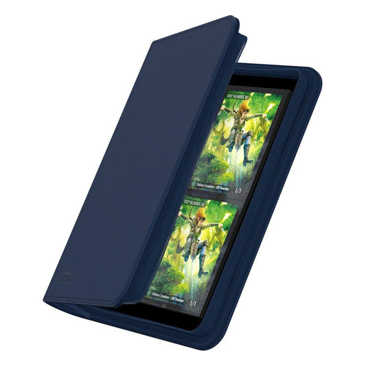 Ultimate Guard Zipfolio 160 8-Pocket Xenoskin - Blue Image 2