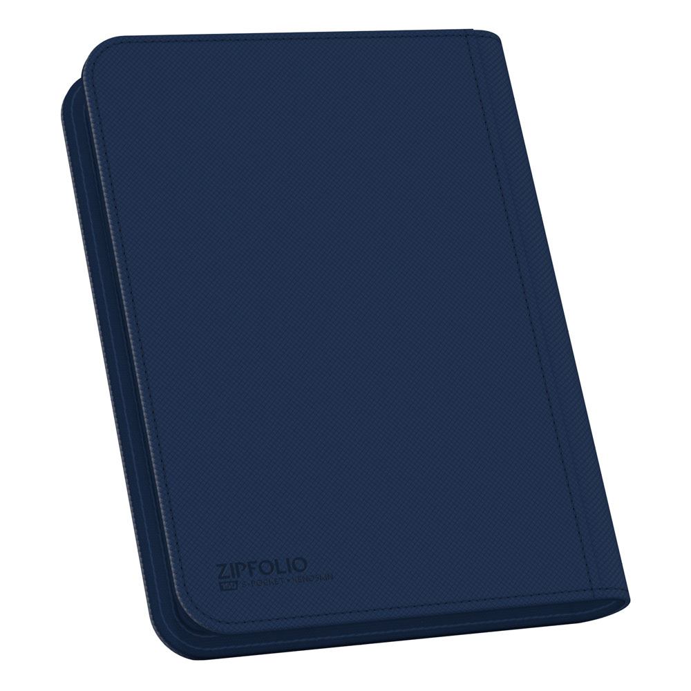Ultimate Guard Zipfolio 160 8-Pocket Xenoskin - Blue Image 4