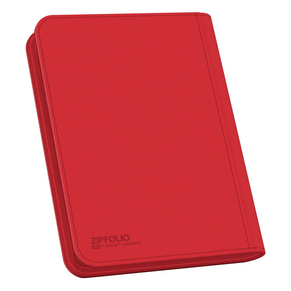 Ultimate Guard Zipfolio 160 8-Pocket Xenoskin - Red Image 4