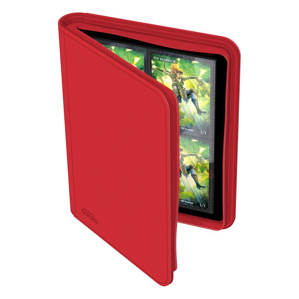 Ultimate Guard Zipfolio 160 8-Pocket Xenoskin - Red Image 6