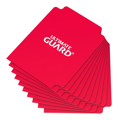 Ultimate Guard Card Dividers Standard Size (10) - Red Image 1