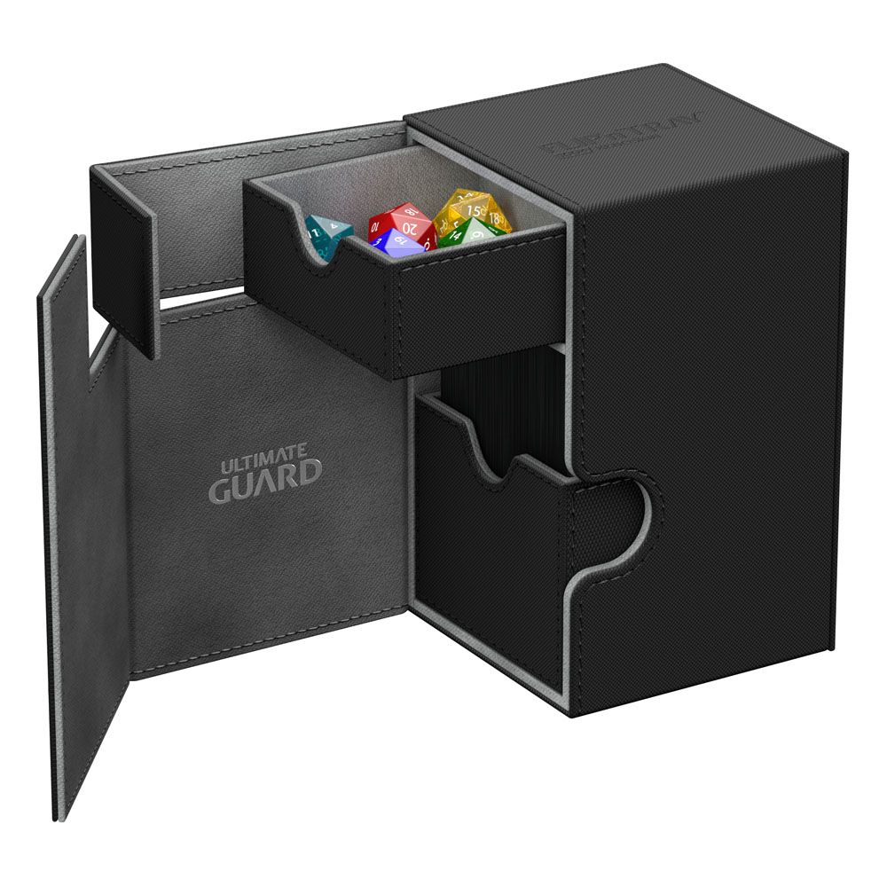 Ultimate Guard Flip´n´Tray Deck Case 100+ Standardgröße XenoSkin Schwarz Image 6