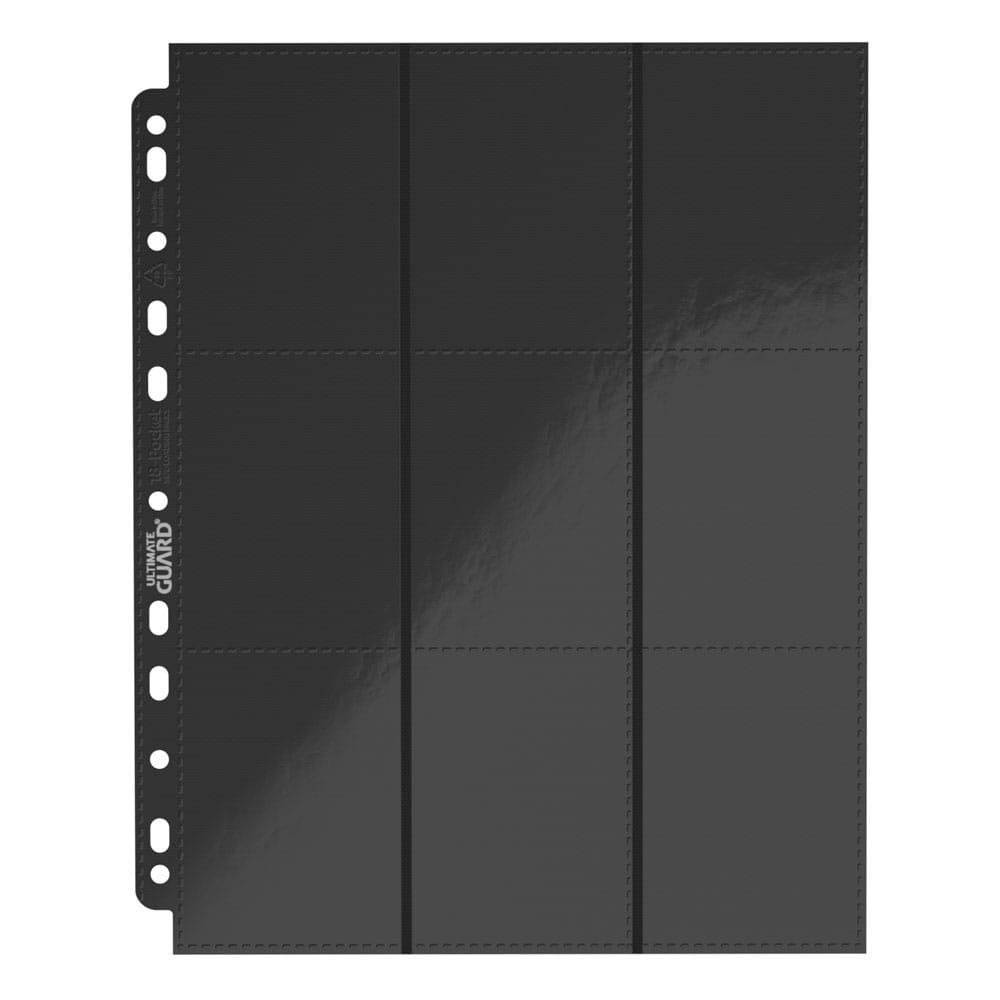 Ultimate Guard 18-Pocket Pages Side-Loading Schwarz (10) Image 6