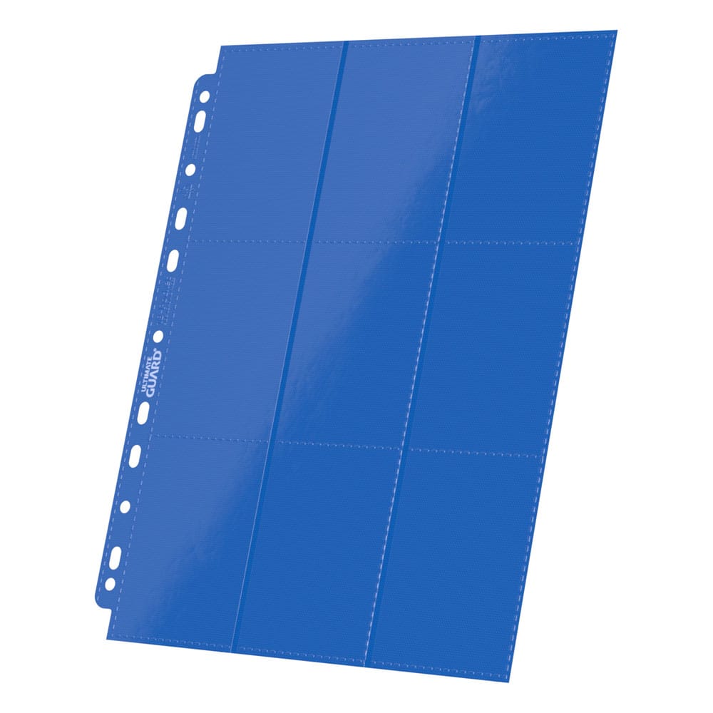 Ultimate Guard 18-Pocket Pages Side-Loading (10) - Blue Image 4