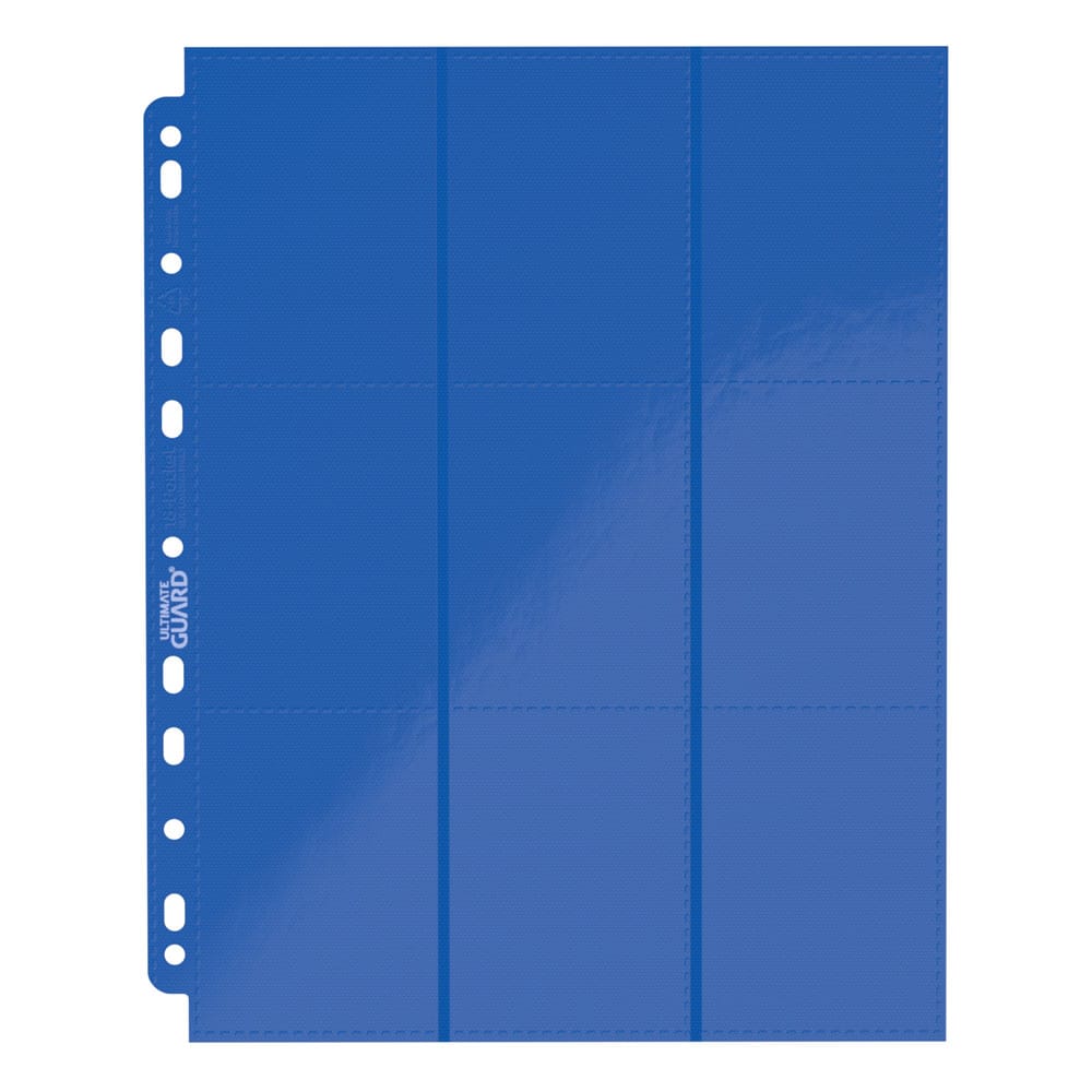 Ultimate Guard 18-Pocket Pages Side-Loading (10) - Blue Image 6