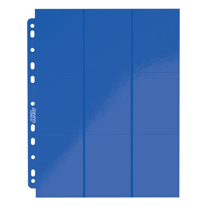 Ultimate Guard 18-Pocket Pages Side-Loading (10) - Blue Image 6