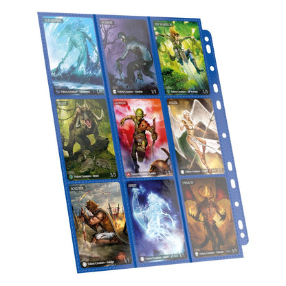 Ultimate Guard 18-Pocket Pages Side-Loading (10) - Blue Image 7